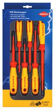 KNIPEX VDE-skruvmejselpaket Spår / Phillips®