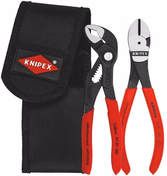 KNIPEX Minitångsats I verktygsbältesväska 2 delar