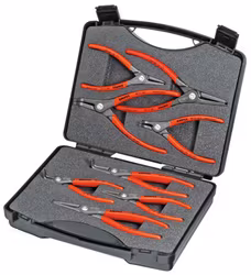 KNIPEX Låsringtångsats i väska 8st