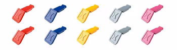 KNIPEX ColorCode Clips Color mix 1 (10 pieces) 21 mm