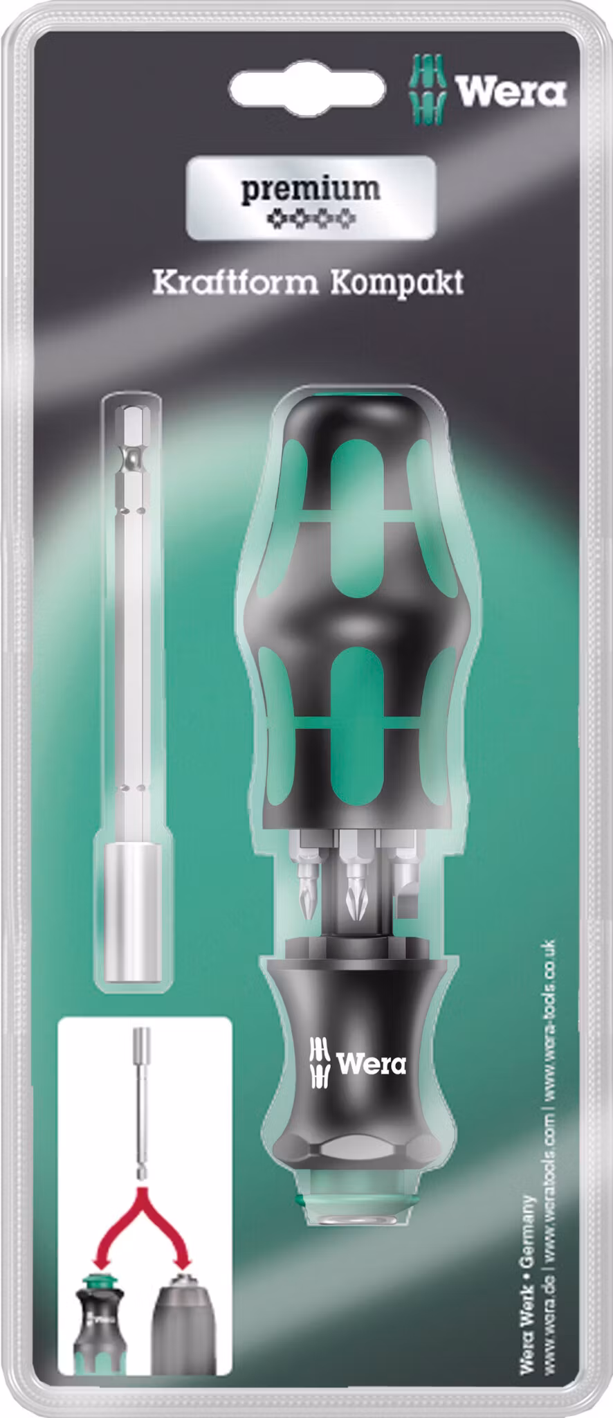 WERA KK28 Combi-driver with magazine