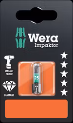 867/1 IMP DC TX 40 x 25 mm SB Torx-Bits, Impact 867/1 IMP DC 1 x TX 40x25;