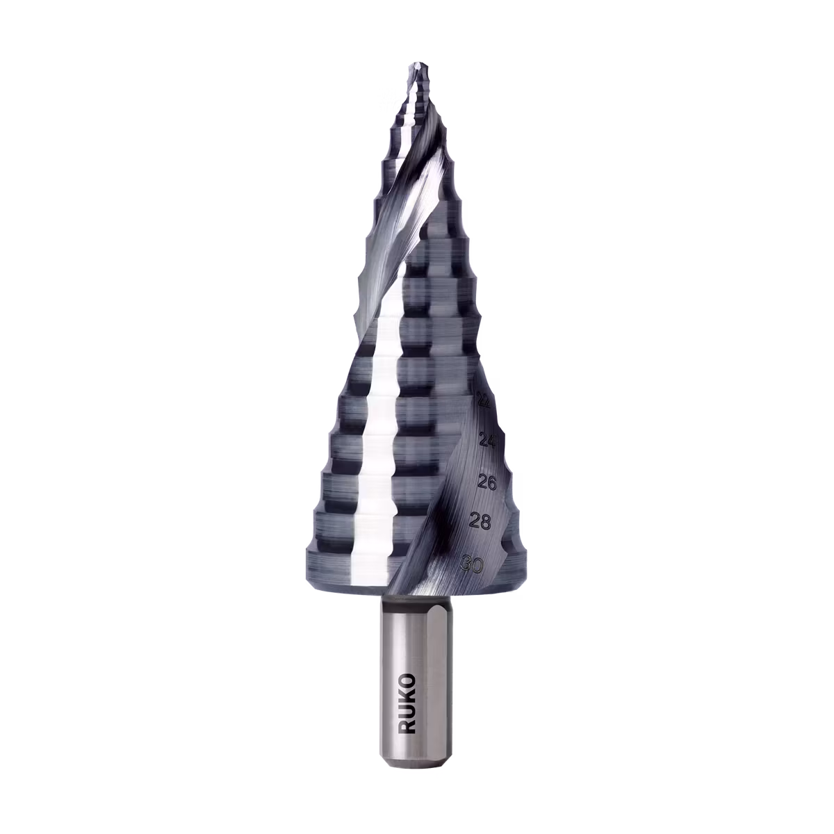 RUKO Stegborr Ultimatecut Flowstep 8-30 mm