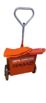 Heta arbeten kärra exkl. släckare inkl filt & handskar