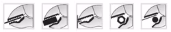 GRIP-ON Straight & Concave Jaw Plier 0-62 mm
