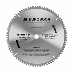 EUROBOOR Sågklinga HM  Ø355x25,4mm 80T