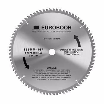 EUROBOOR Sågklinga HM  Ø355x25,4mm 80T