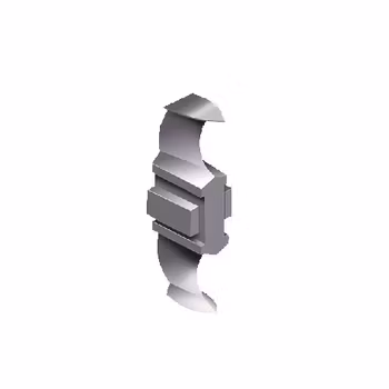 KNIPEX Reservklinga till 1640150
