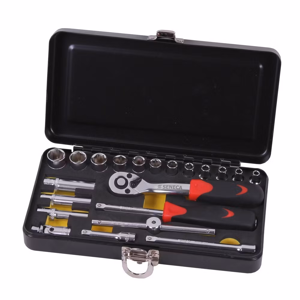 SENECA Hylsnyckelsats 1/4" 21del