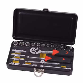 SENECA Hylsnyckelsats 1/4" 21del