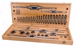 RUKO Gängsats 1/4"-1" UNC 44delar
