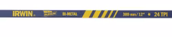 IRWIN Bimet bågsågblad 24 T 300mm 10/förp