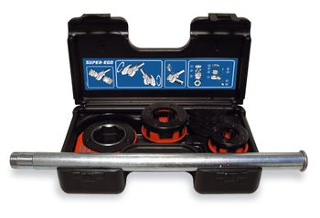 SUPER-EGO Rörgängsats 1/2"-3/4"-1"