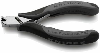 KNIPEX Ändavbitare m fjäder 115 mm