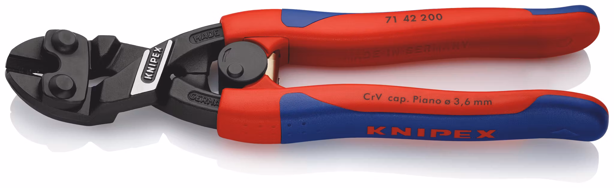 KNIPEX CoBolt® 200 mm skär med fasett