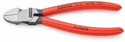 KNIPEX Sidavbitare för plast 160 mm skär utan fasett