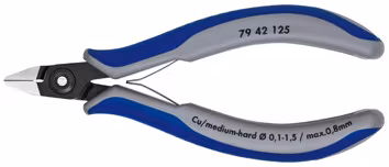 KNIPEX Precisionselektroniksidavbitare 125 mm