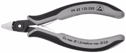 KNIPEX Elektroniksidavbitare ESD 125mm