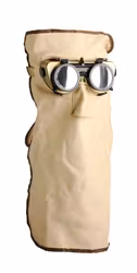 Svetsmask läder 30cm
