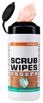 MACO Scrub Wipes Extreme Orange 75st