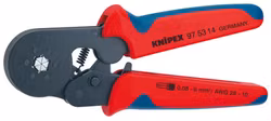 KNIPEX Självinställande crimptång för ändhylsor med sidoinföring