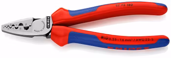 KNIPEX Crimptång för ändhylsor