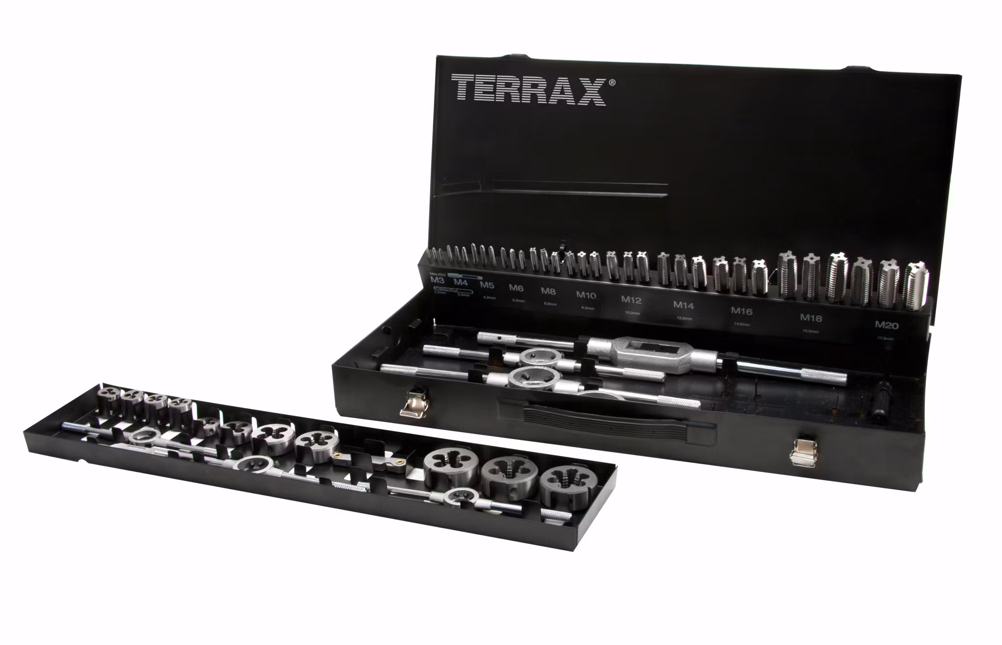 RUKO Gängsats M3-M20. 54 delar TERRAX