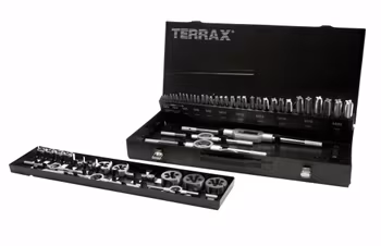 RUKO Gängsats M3-M20. 54 delar TERRAX