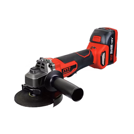 m7 Vinkelslip 18V 125mm Borstfri inkl. 2 x 5,0Ah batteri samt laddare