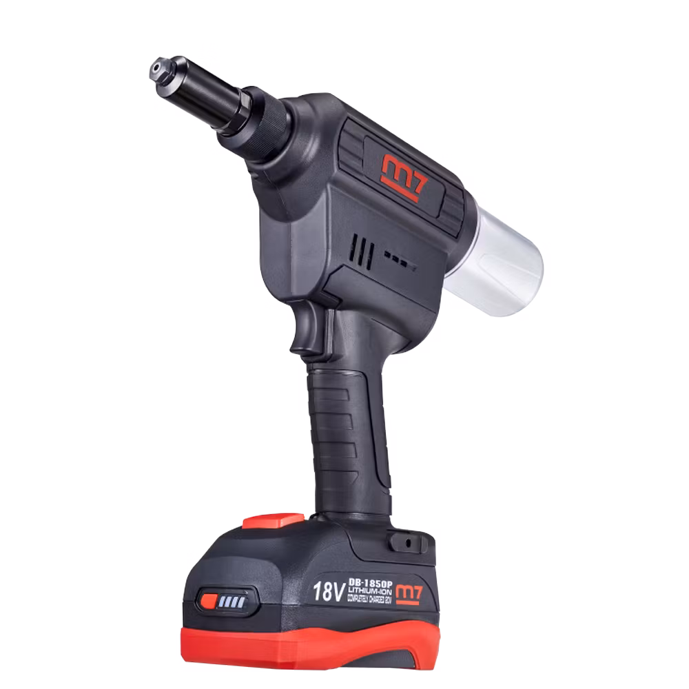 m7 Blindnitsmaskin 18V 2,4-6,4mm inkl 2 x batteri & laddare