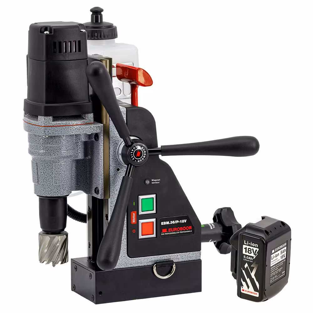 Euroboor Magnetborrmaskin 18V-5Ah
