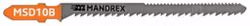 MANDREX DUOCUT Jigsaw Blade (2st/förp)