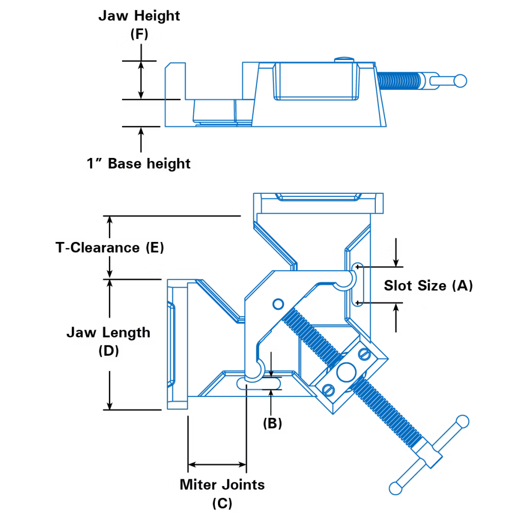 STRONGHAND Svetsvinkeltving 135x64mm