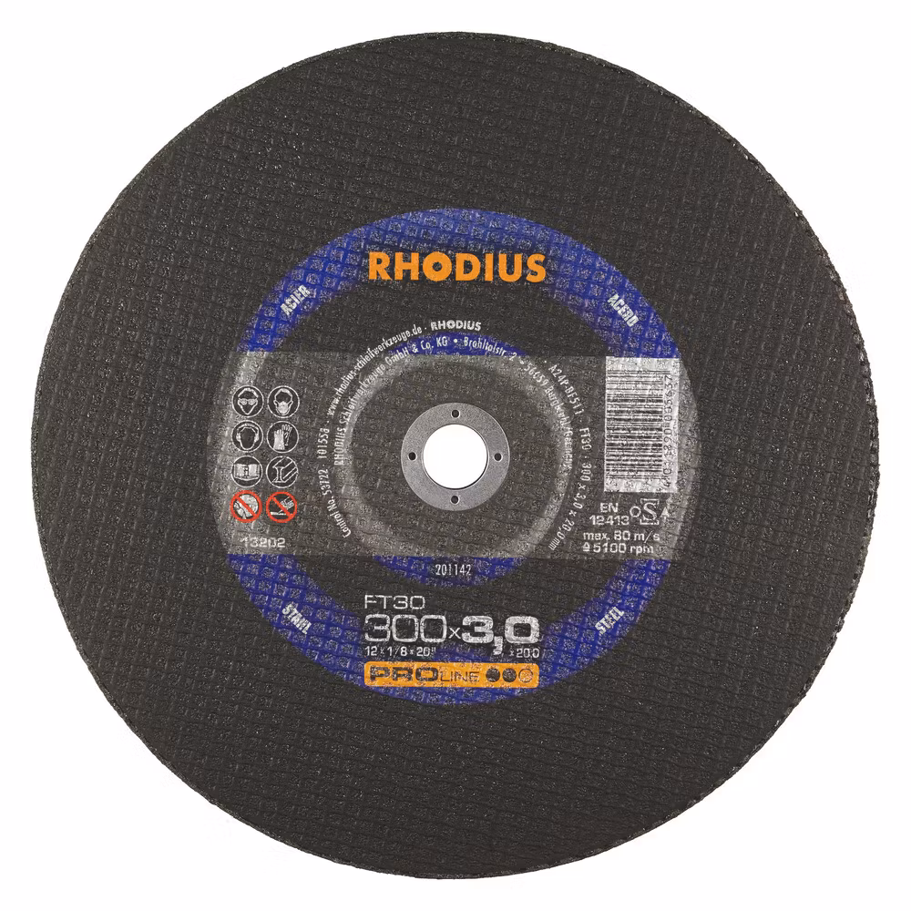 RHODIUS FT30 Kapskiva 300x3,0x20 (25 förp)