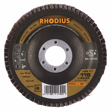 RHODIUS LGZF1 115x22,23 K40 (10 förp)