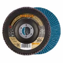 RHODIUS LSZF2 Lamellslipskiva 125x22,23 K40 ALPHA (10/förp)