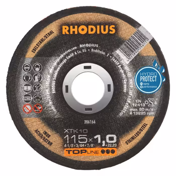RHODIUS XKT10 Kapskiva 115x1,0x22,23 (50 förp)