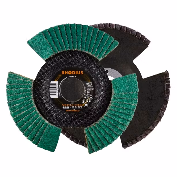 RHODIUS LSZF Vision lamellslipskiva 125-K40 (10/förp)