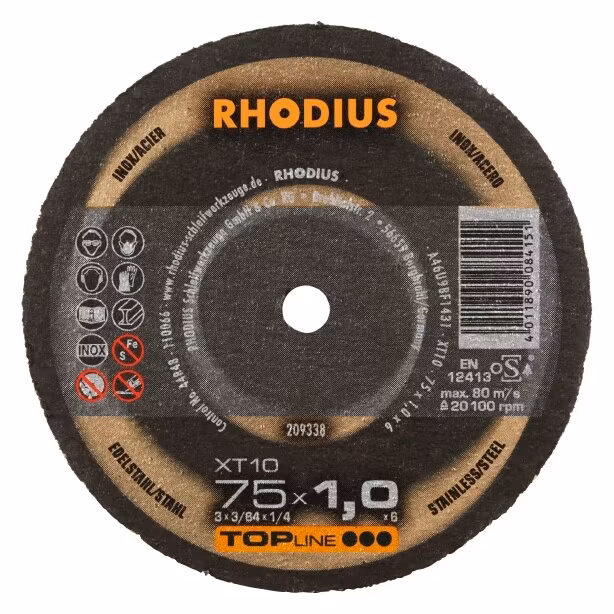 RHODIUS XT10 Mini 50x1,0x6,0 (50 stk förp)