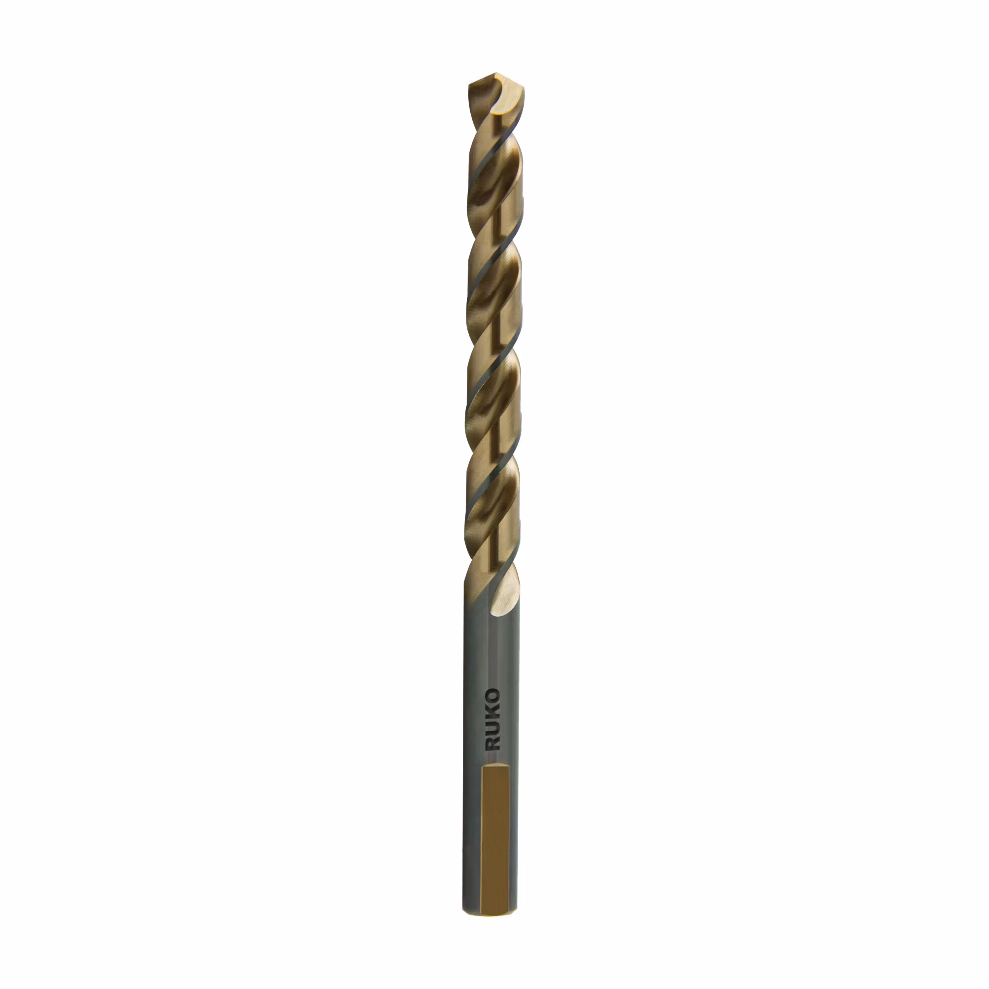 RUKO Spiralborr DIN 338 Typ UNI, HSSE-Co 5 - 1,0 mm (10 förp)