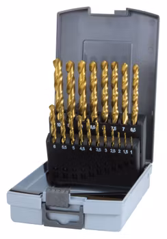 RUKO Borrsats 1-10mm TiN