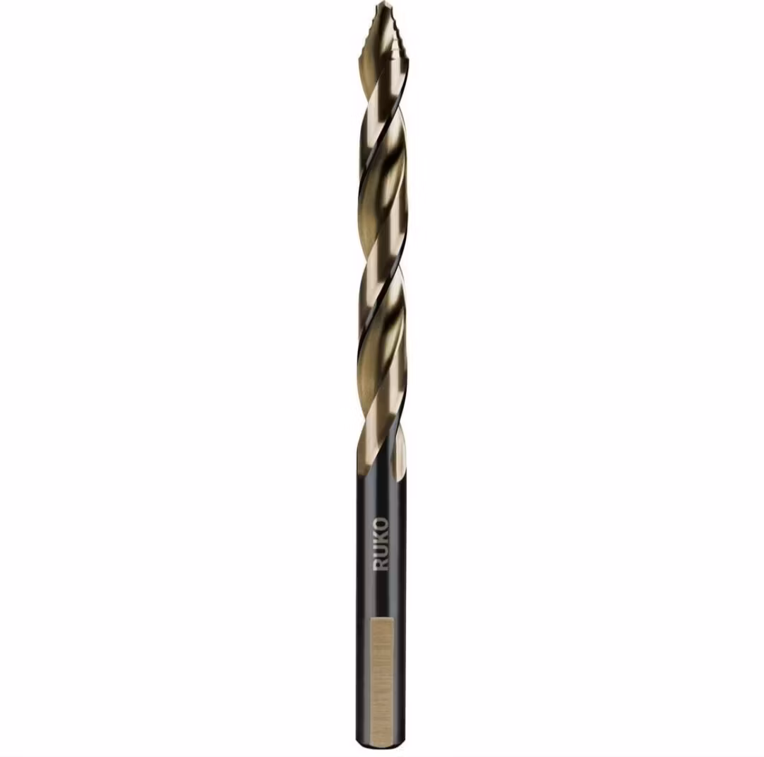 RUKO ULTIMATECUT Spiralborr HSSE Co5-DIN 338 FLOWSTEP - 1,0mm