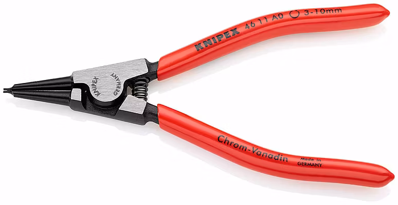 KNIPEX Låsringstång för ytterringar på axlar A0 3-10 mm