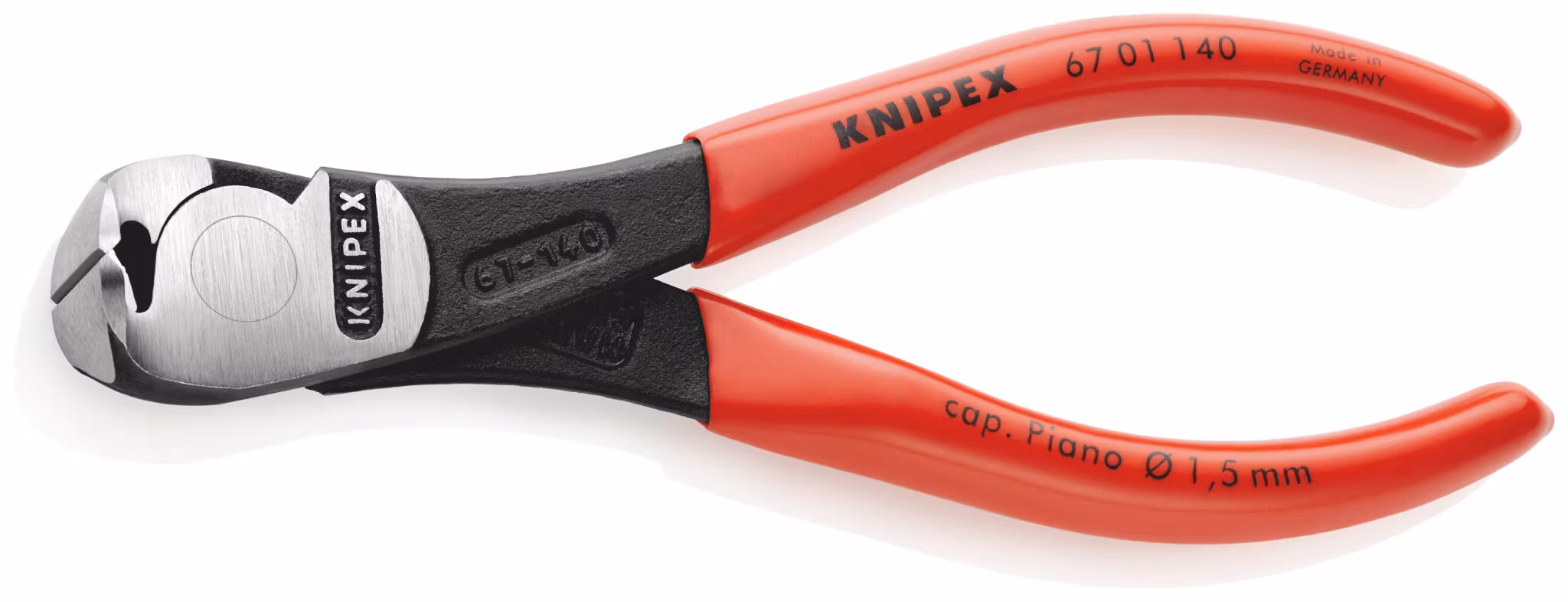 KNIPEX Kraftändavbitare 140 mm
