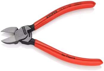 KNIPEX Sidavbitare för plast & bly 140mm