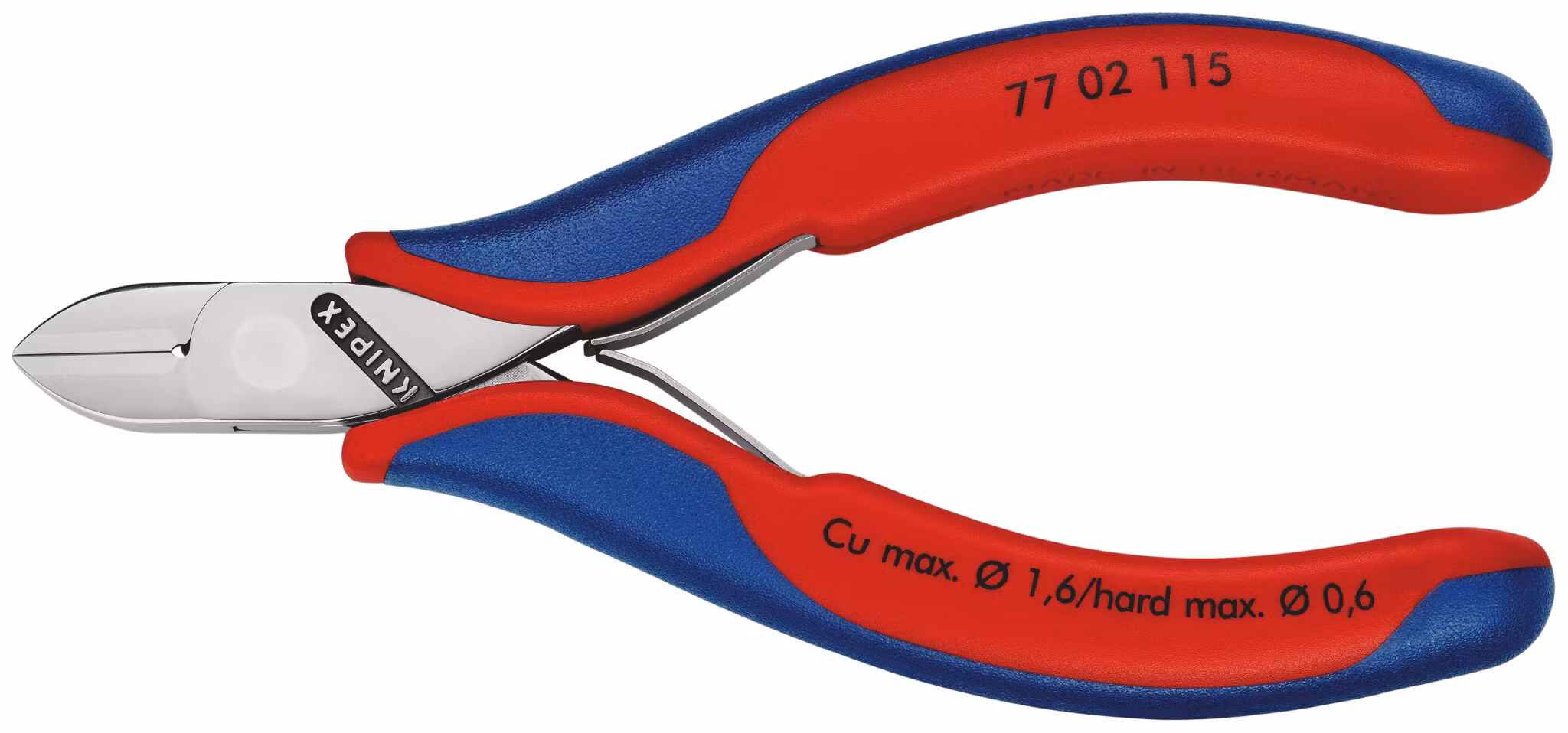 KNIPEX Sidavbitare m fjäder  115mm