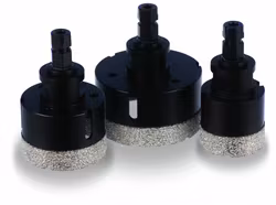 MANDREX MXqs - Diamond Vacuumbrazed Hole Saw DryXcut - Incl. Cooling Wax