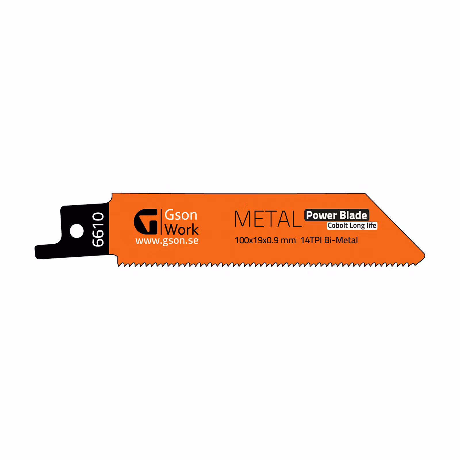 Tigerblade Metal 14, 5 st