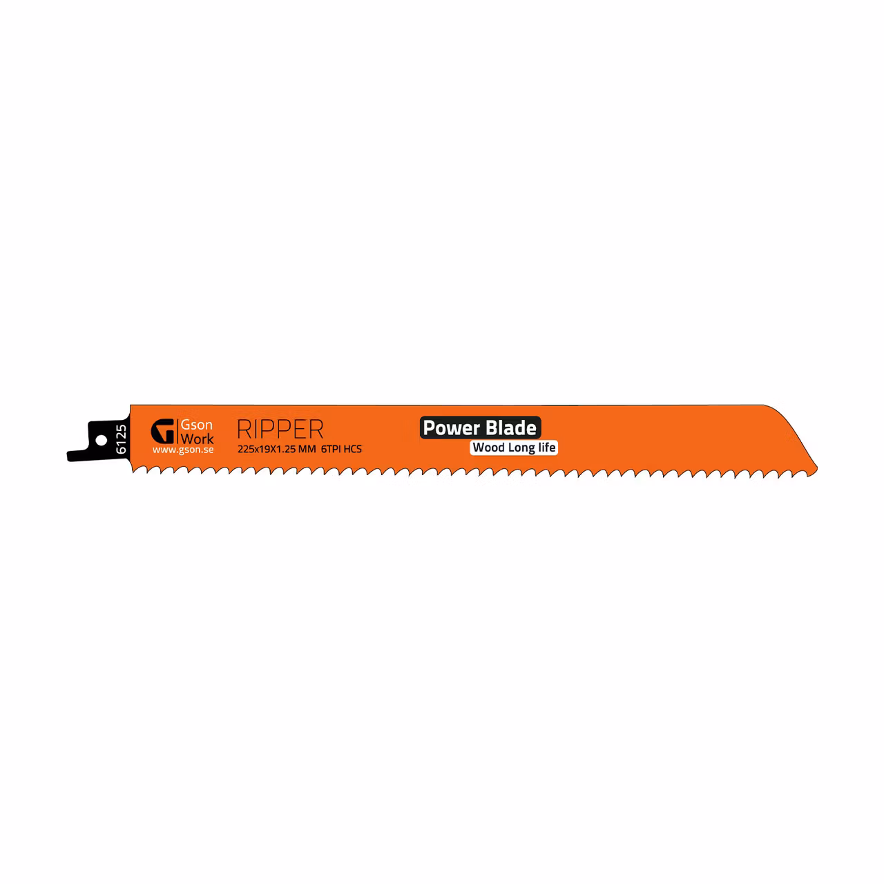 Tigerblade Ripper Wood 225 x 19 x 1,25 mm , 6 TPI 5 pcs