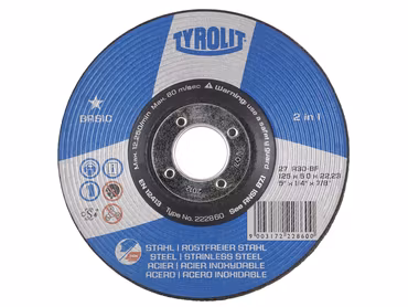 Tyrolit Navrondell Basic 2in1 125X6X22.2 A30-BF 10st/fp